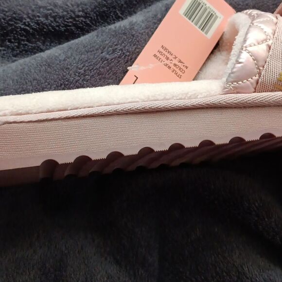 NWT Juicy Couture Platform Slippers Pink size L 8/9 - Picture 5 of 6